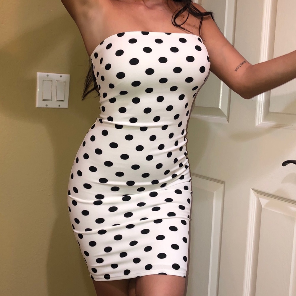 Fitted mini dress
